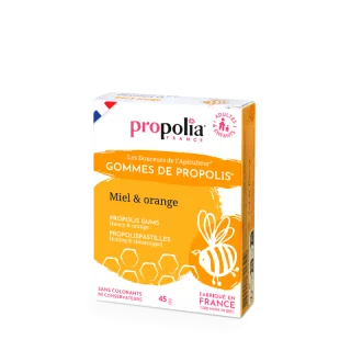gommes propolis orange