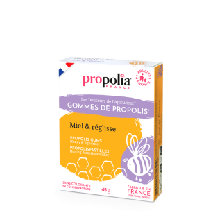 gommes propolis réglisse