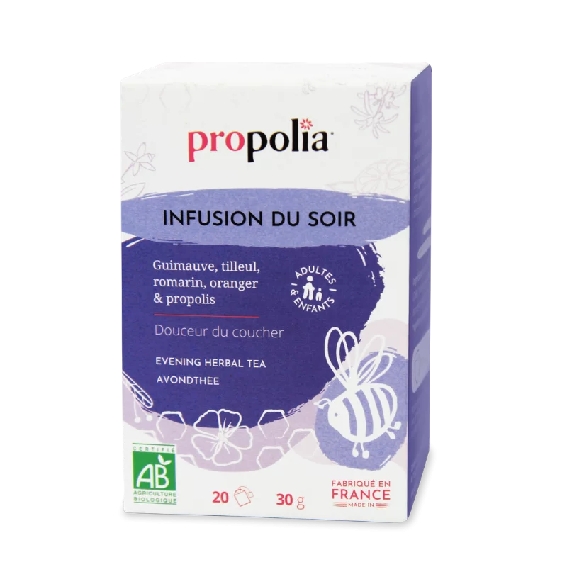 Infusion du Soir Bio Propolis & Plantes - Propolia