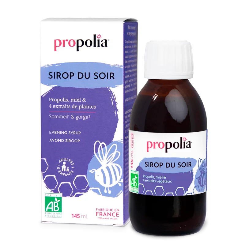 Sirop Sommeil et Gorge Bio - Propolia