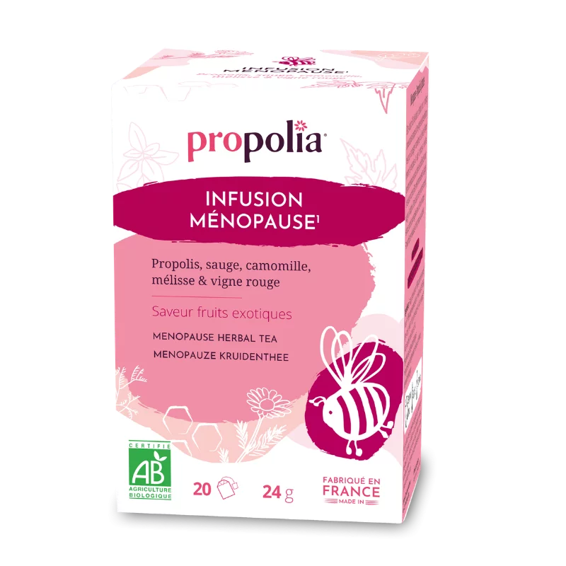 Infusion Ménopause Bio Propolis & Plantes - Propolia