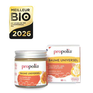 Baume universel Bio - Miel, propolis,...