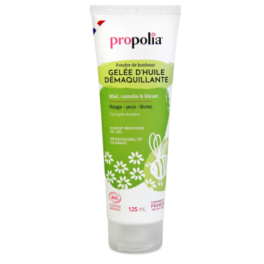 gelée démaquillante miel bio