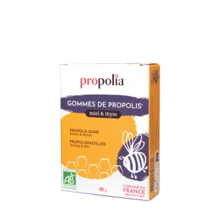 Gommes propolis thym